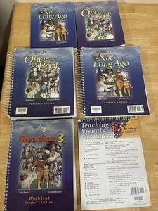 Bob Jones Reading 3 Set-Text, Activity & Teacher Once Upon A Book, BJU 3rd Grade - Picture 1 of 8