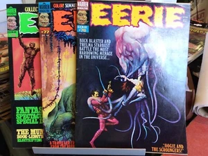 EERIE #76 77 78 RIVISTA WARREN 1976 SANJULIAN CORBEN BROCAL DUBAY - Foto 1 di 7