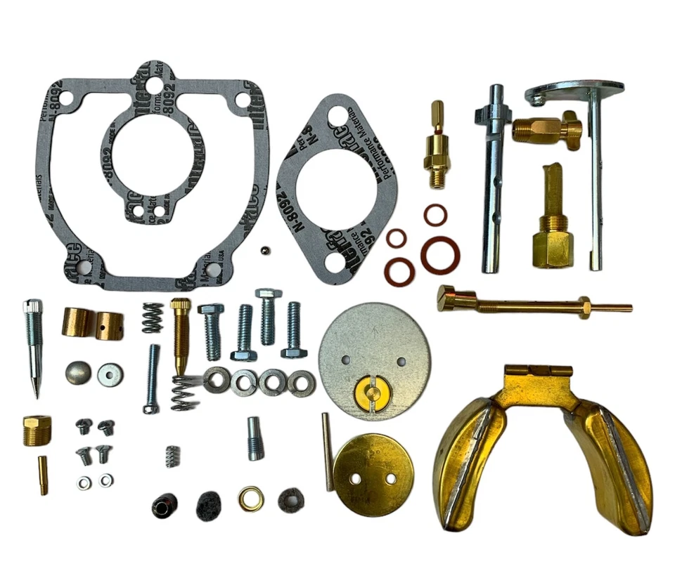 Kit de reparación de carburador de tractor IH Farmall M Major con flotador #47387,50983, DA, DB, DC Foto 1 de 1
