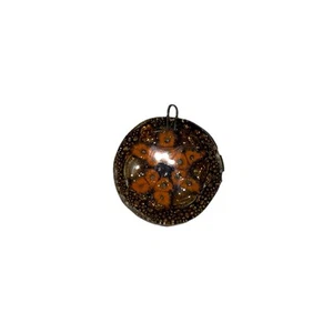 Médaillon pendentif art verre artisanal - Photo 1/2