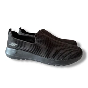Zapatillas deportivas SKECHERS GOGA MAX acolchadas Elite cómodas para hombre talla 10 nuevas sin caja negras - Imagen 1 de 11