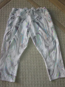 Athleta 1X Ultimate Capri Stash Pocket Yoga Workout Crop Pants Elastic Waist - Picture 1 of 4