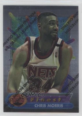 1994-95 Topps Finest Chris Morris #114 - Image 1 of 2