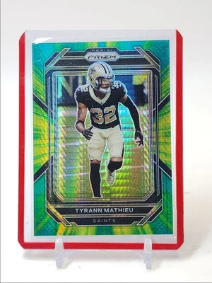 TYRANN MATHIEU 2022 PANINI PRIZM NFL FOOTBALL HYPER SAINTS B /175 Q2161 - Image 1 of 2