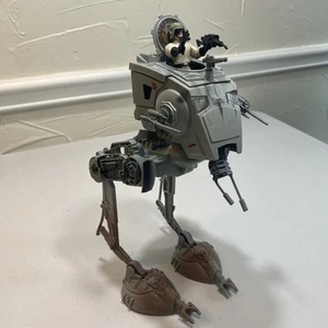 Vintage 1995 Star Wars POTF Imperial AT-ST Scout Walker With Driver - Picture 1 of 18