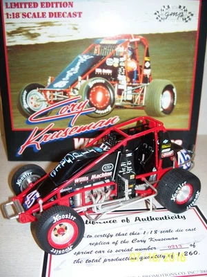 #45 CORY KRUSEMAN 1/18 WILLIS МАШИНА СПРИНТ АВТОМОБИЛЯ GMP - Изображение 1 из 2