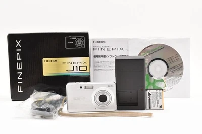 FUJIFILM FINEPIX J10 Silver Compact Digital Camera 8.2MP from Japan Tested - Image 1 of 4