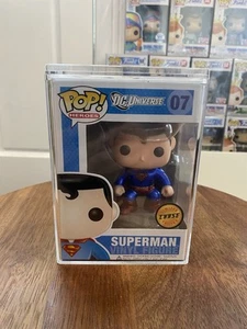 DC Super Heroes: Superman Metallic #07 Pop! Vinyl VAULTED CHASE EDITION!!! - Picture 1 of 7