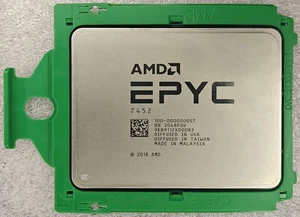 AMD EPYC 7452 CPU Processor 32 Cores 64 Threads 2.35GHz up to 3.35GHz UnLocked - Picture 1 of 4