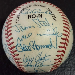 1989 SF Giants Team Firmado Béisbol Will Clark Goose Gossage 30 Autos JSA AH LOA - Imagen 1 de 7