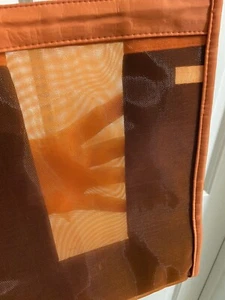 NEW Orange women’s tote shoulder Bag/Carry All/books/groceries/lunch/stand Alone - Picture 1 of 7