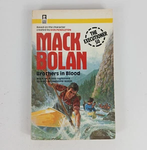 Mack Bolan Brothers in Blood by Don Pendleton The Executioner 50 1984 Paperback - Picture 1 of 8