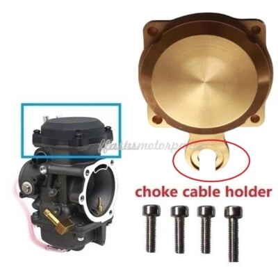 Cubierta superior de carburador CNC para Harley Davidson Sportster 883 1200 XL883 1200 CV40 Foto 1 de 4