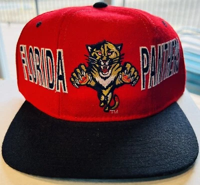 Vintage 90’s Original Team NHL Florida Panthers hat Never Been Worn Snapback - Image 1 of 3