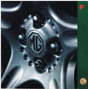 MG MGF 1.8i & 1.8i VVC 1995- ORIGINAL FACTORY SALES BROCHURE (DUTCH TEXT) - Picture 1 of 1