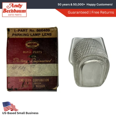 Lámpara de estacionamiento Plymouth P11 Deluxe P12 1941 especial de lujo lente de luz 846489 nuevo en stock Foto 1 de 4