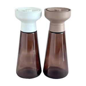 IKEA Halvtom Spice Mills/Salt & Pepper Grinders 19cm Brown Glass UNUSED EXC - Picture 1 of 1