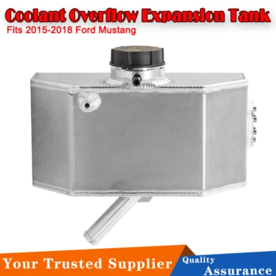 Aluminum Coolant Overflow Expansion Tank Fit Ford Mustang 2015 2016 2017 2018 - Image 1 of 4