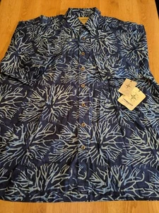 Johari West Hawaiihemd Herren blau Größe 3XL - Bild 1 von 8