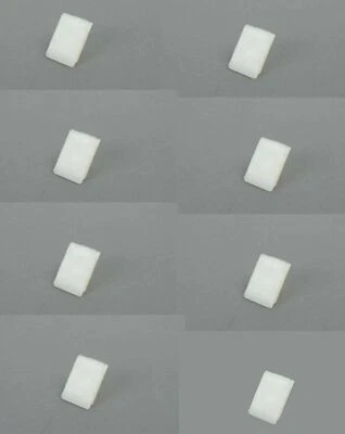 Clips de sujeción Mercedes para moldura superior, juego de 8, nuevo OEM W110 W111 W112 Sed Foto 1 de 3