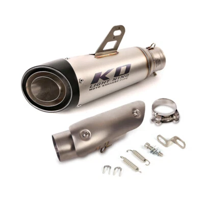 Slip-On For Suzuki GSXR1000 2012-2025 Exhaust Tube Mid Link Pipe Mufflers System - Image 1 of 4