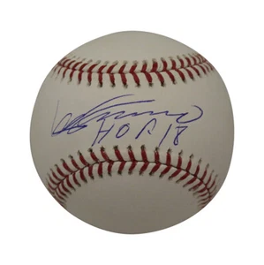 Vladimir Guerrero Sr Autographed Montreal Expos OML Baseball HOF Beckett 36349 - Picture 1 of 2