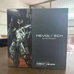 2025 New Revoltech Amazing Yamaguchi Spider-Man Agent Venom Action Figure Boxed - Picture 1 of 13