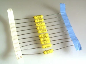 Tyco SC155R6KT Axial Power Inductor Insulated Shielded 5.6uH 10 Pieces OL0251 - Picture 1 of 2