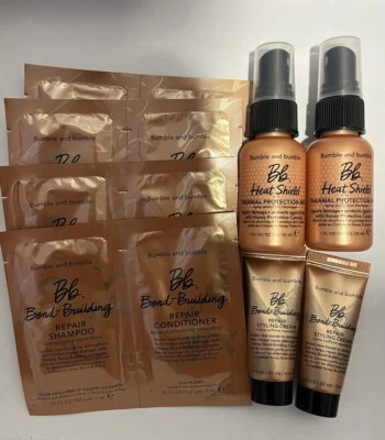 Bumble and Bumble Bond Building Repair Set Travel Trial Gym X 4 Products 146ml