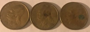 ZIRKULIERT 1982, 84, 86 2 Apaxme DCACHMAI MÜNZE 3 Münzen - Bild 1 von 5