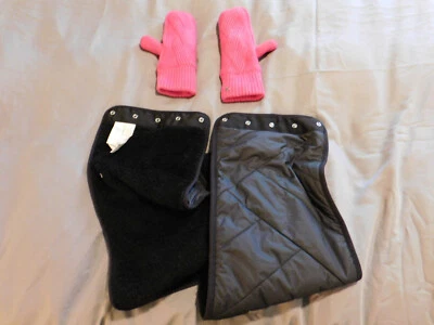 Ivivva Por Lululemon - Mitones Naturalmente Bonitos y Envoltura Acogedor Paquete LOTE Rosa Talla M Foto 1 de 3