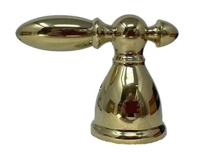 H716PB VICTORIAN Tub And Shower Metal Gold Lever Handle - Picture 1 of 7