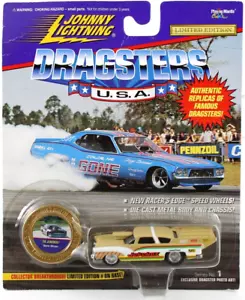 VINTAGE JOHNNY LIGHTNING DRAGSTERS USA '55 FORD JUKEBOX 1995 DIE CAST CAR 1:64 - Picture 1 of 14