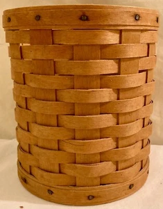Longaberger Korb klein Kanister - Bild 1 von 4