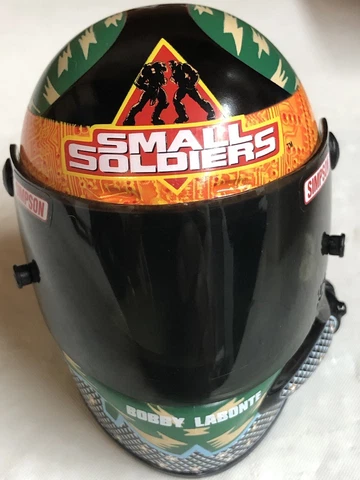 1998 - Action - Bobby Labonte / Small Soldiers 1:4 Scale NASCAR Helmet - Rare Cover