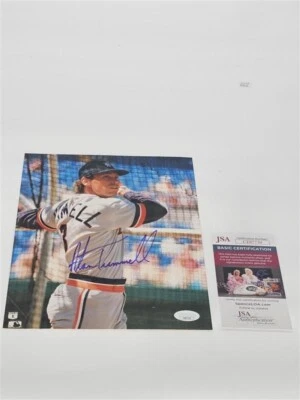 Alan Trammell Signed 8x10 Color Photo HOF '18 Detroit Tigers JSA COA CE87739 - Image 1 of 4