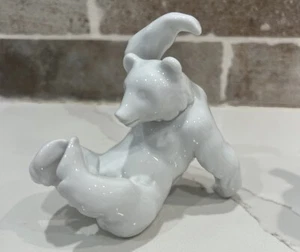KPM PORECLAIN TUMBLING BEAR FIGURE 4” T - Picture 1 of 7