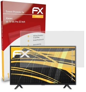atFoliX Screen Protector voor Xiaomi Mi TV 4A Pro 32 Inch mat&schokbestendig - Picture 1 of 9