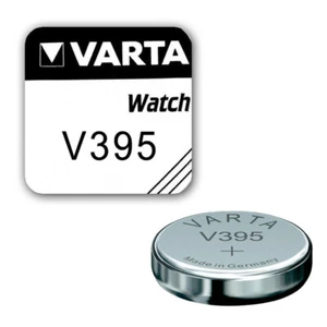 2 x VARTA V395 Uhren-Batterie Knopfzelle1,55V 42mAh ø9,5x2,7mm SR57 - Bild 1 von 3