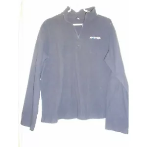 Lands' End Henley Zip Front Gr. L (42-44) Fleecepullover Oberteil - Bild 1 von 5