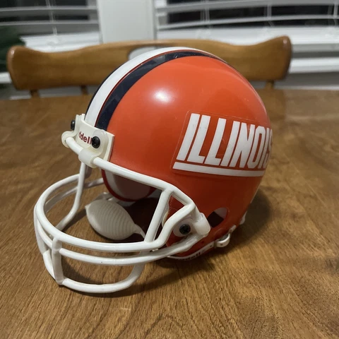 Illinois Fighting Illini Riddell Mini Helmet 3 5/8 Cover