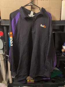 Fedex Stan Herman VF Imagewear Quarter Zip Up Long Sleeve XXL - Picture 1 of 7