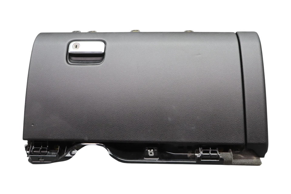 11-18 Porsche Cayenne 958 GTS Salpicadero Guantera Compartimento Cuero Negro Fabricante Original Foto 1 de 4