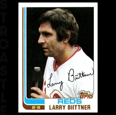 1982 Topps - Larry Biittner #159 Cincinnati Reds ⚾ Baseball Card - Image 1 of 3