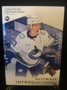 24-25 ULTIMATE COLLECTION ULTIMATE INTRODUCTIONS - JONATHAN LEKKERIMAKI #UI-LE - Picture 1 of 1
