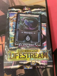 ELESTRALS DIVINE CHAMPIONS LIFESTREAM - DOUBLE BLISTER PACK WITH LEVIAPHIN - Picture 1 of 1