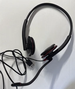 Plantronics C320-M USB Blackwire Headset - Tested Works - Picture 1 of 5