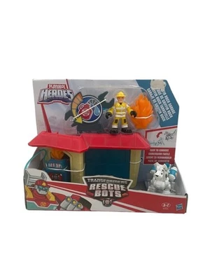 Transformers Playskool Heroes Rescue Bots garage de griffin rock Hasbro - Photo 1/4