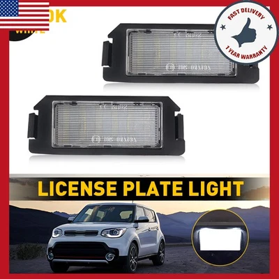 Новые сменные 18-светодиодные фары номерного знака для Hyundai Veloster Genesis 2D Kia Soul - Изображение 1 из 4