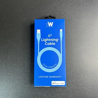 Just Wireless 4ft iPhone To USB Charging Cable - Fast Charge Lightening Cable - Image 1 of 4